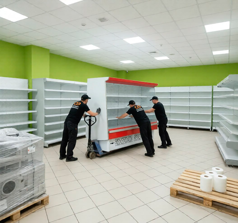 Переезд магазина в Гороховце